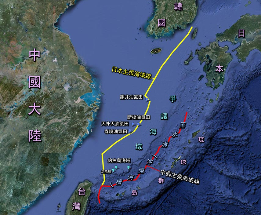 日本领海基线全图图片