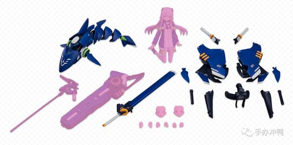 gsc全新机娘系列actmode可变装甲的机械鲨鱼美少女组合