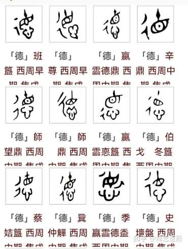 儒学溯源“德”字浅析 - 知乎