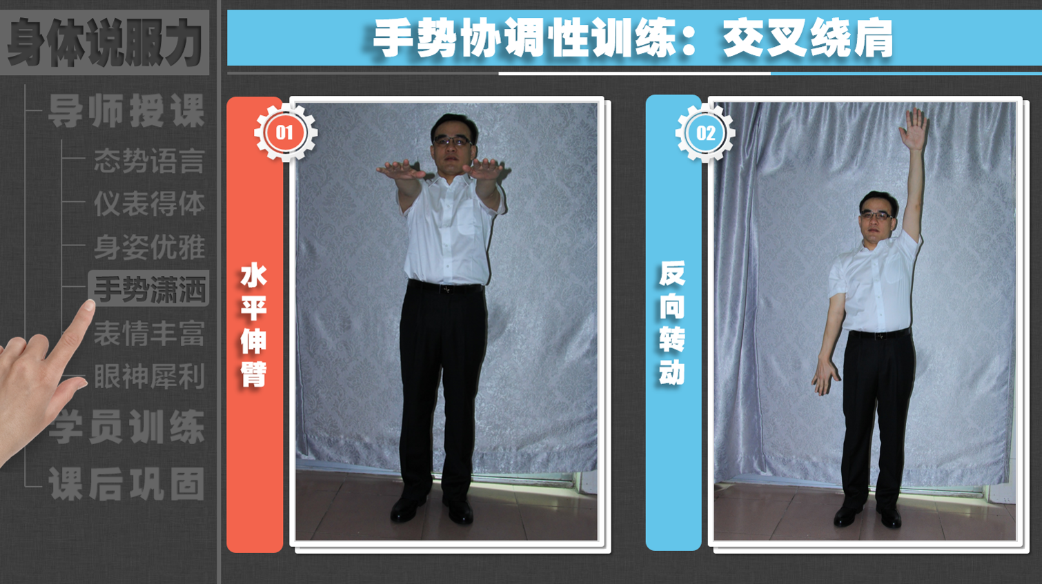 如何在演讲中正确地运用手势