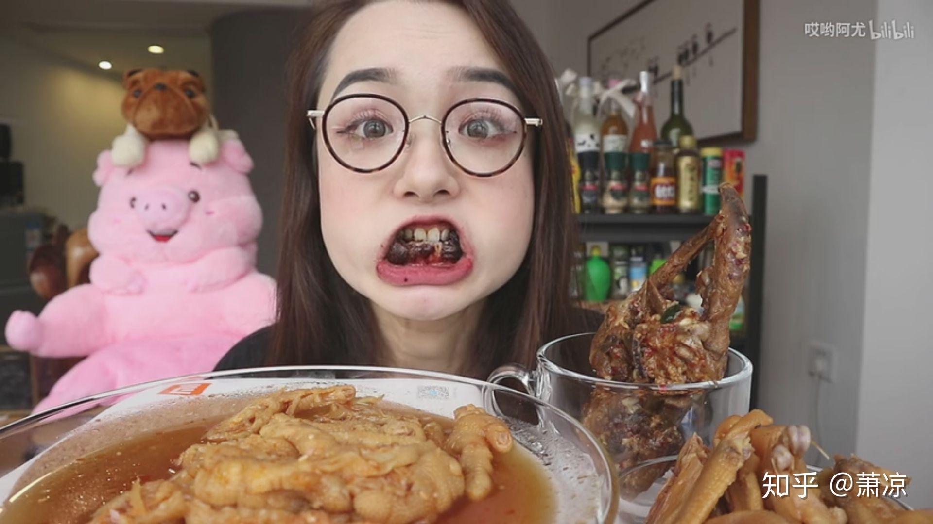 如何评价b站吃播哎哟阿尤