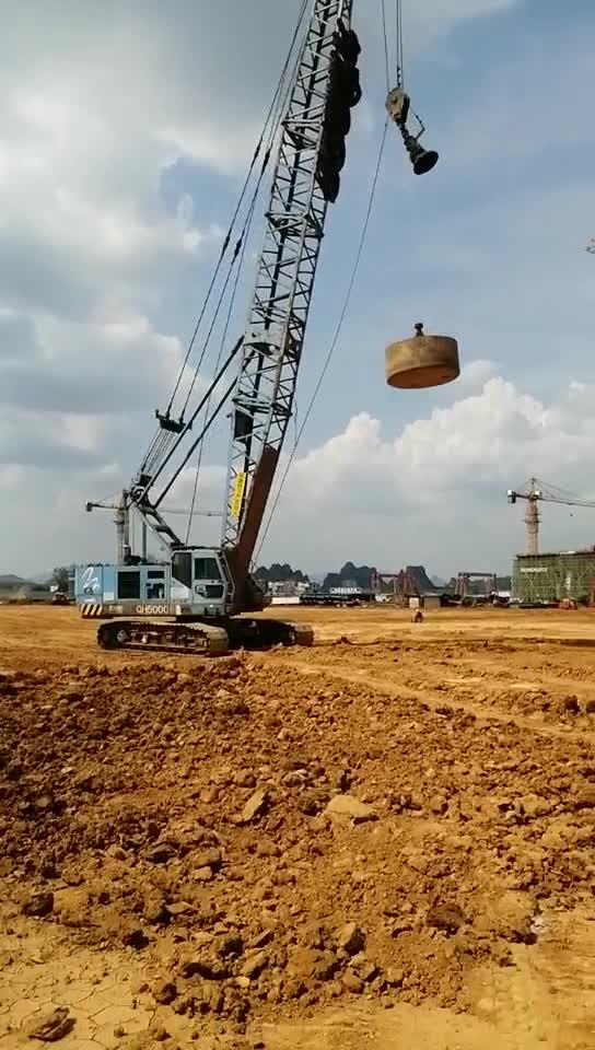 弘楚强夯强夯施工现场 - 知乎