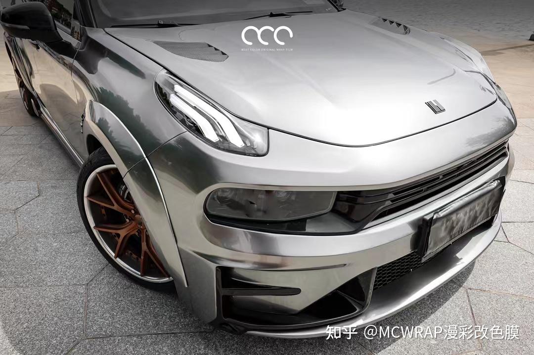 领克03 漫彩改色膜pet液态金属银,高级感十足 - 知乎