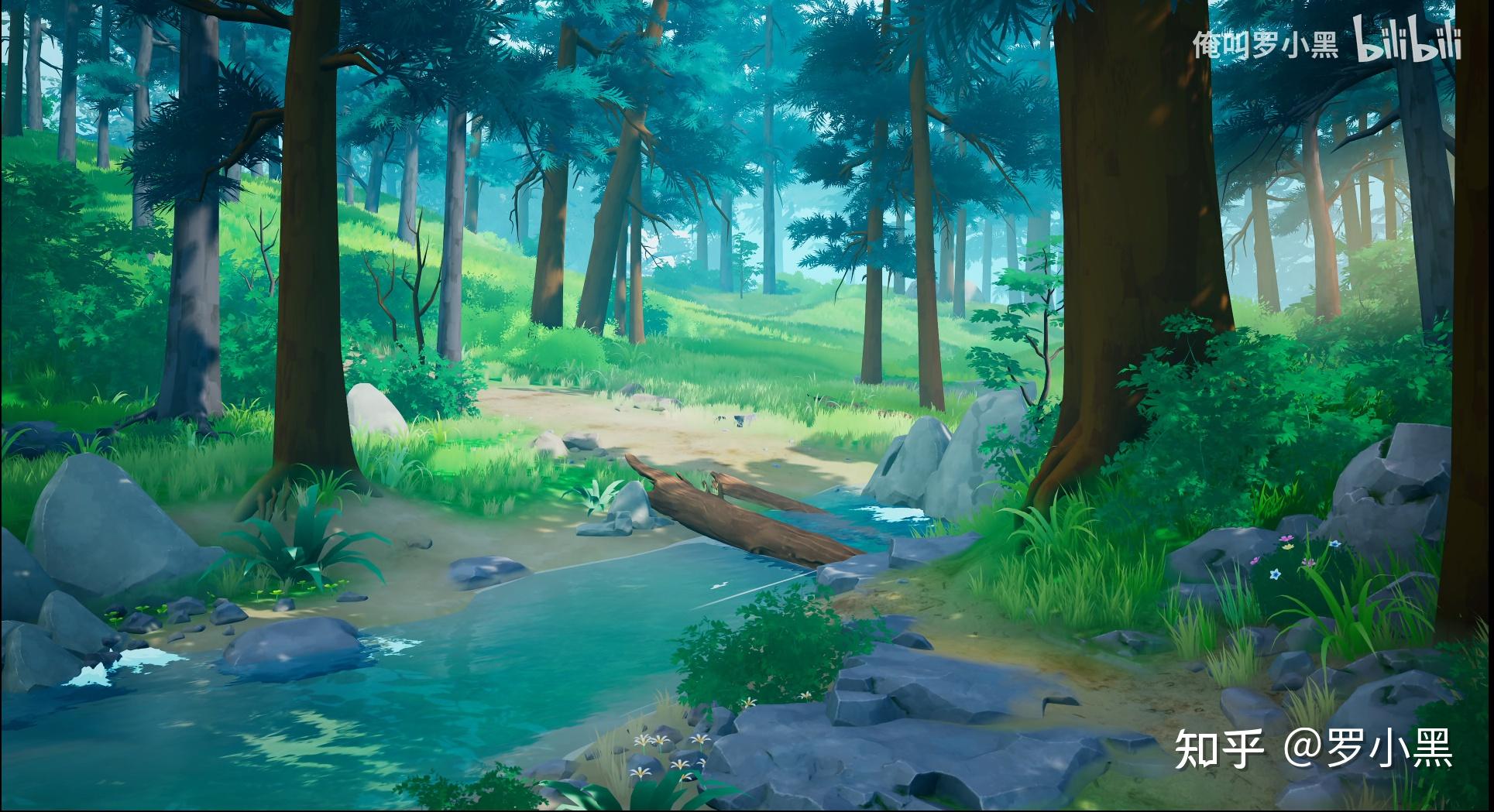 UE风格化场景制作——第一章:原画、白盒和简要流程 - 知乎