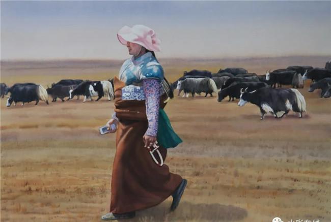 艺术鉴赏网中国当代水彩画家李茂林创作简论赏析