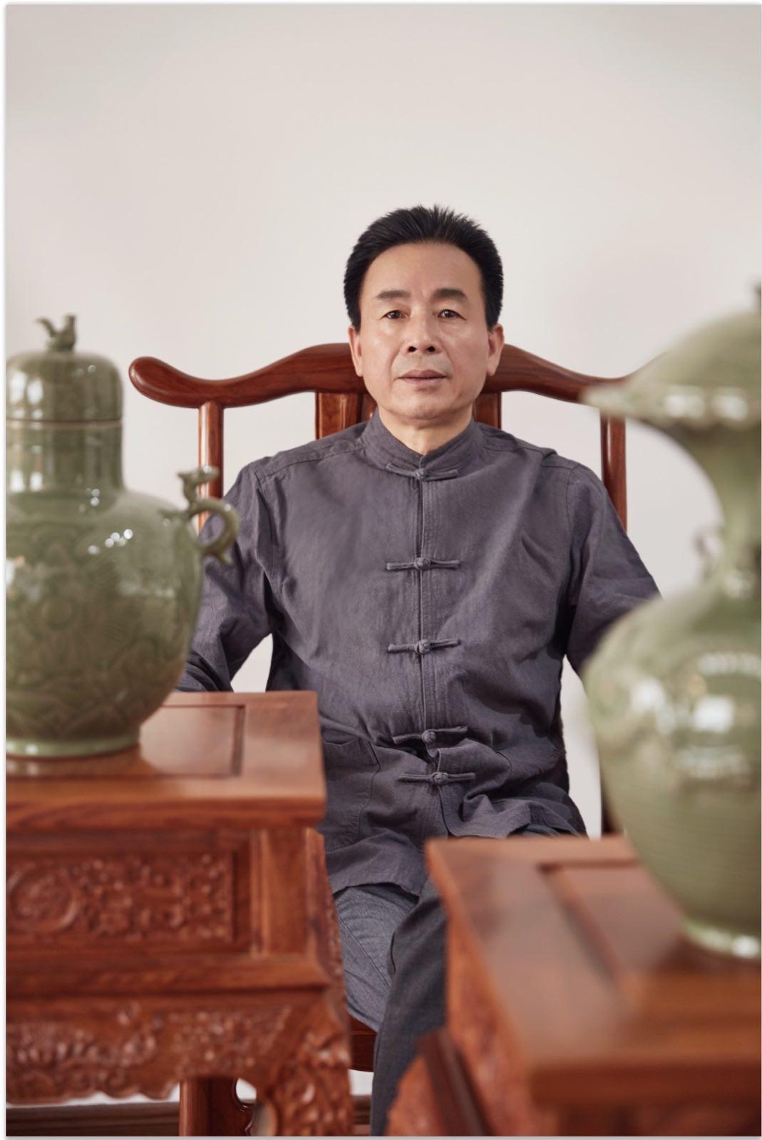 中国越窑青瓷艺术大师陈鹏飞作品欣赏