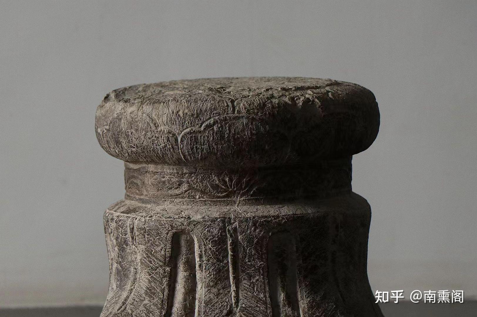 明代天圆地方莲花石座