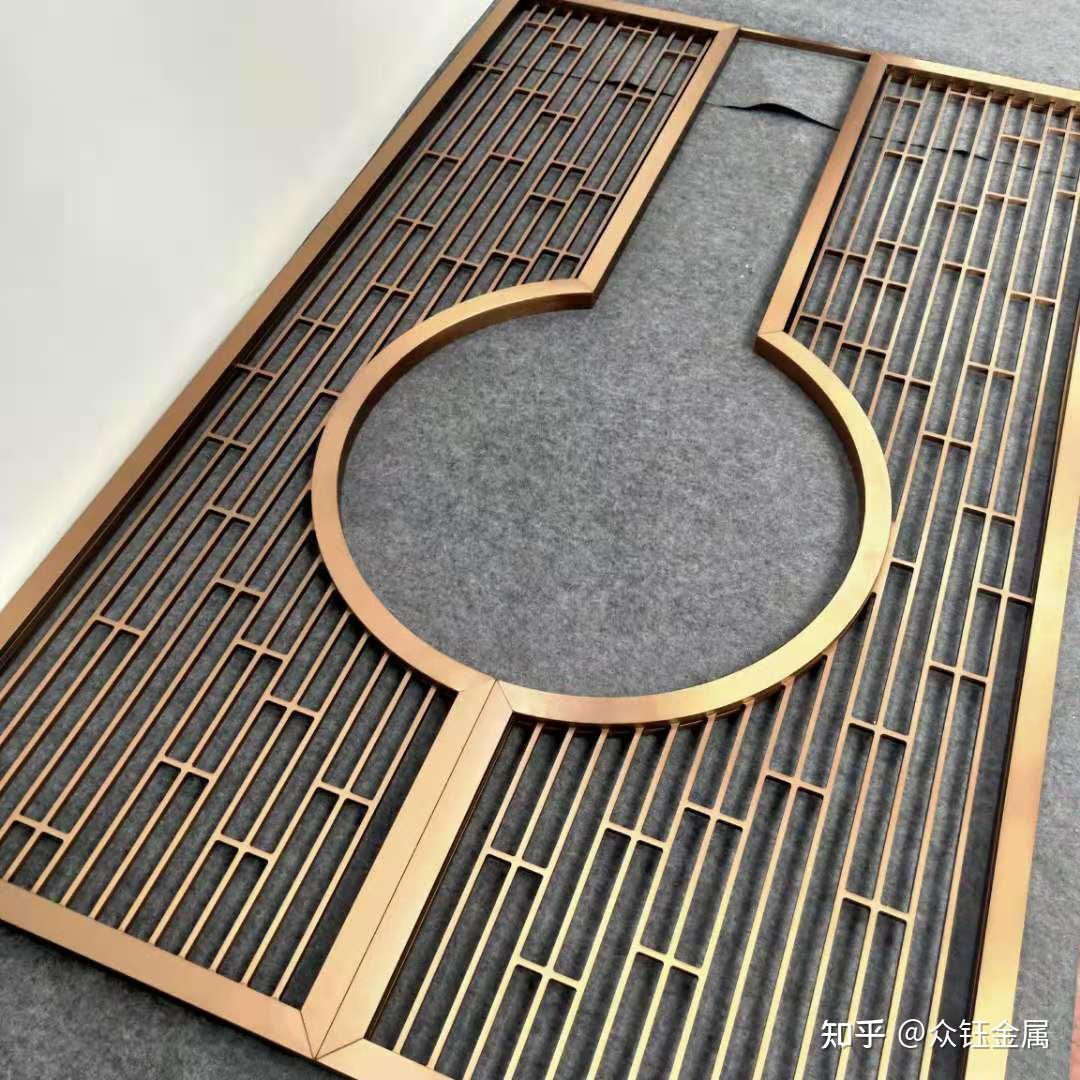 不锈钢仿古铜镀铜屏风 - 知乎