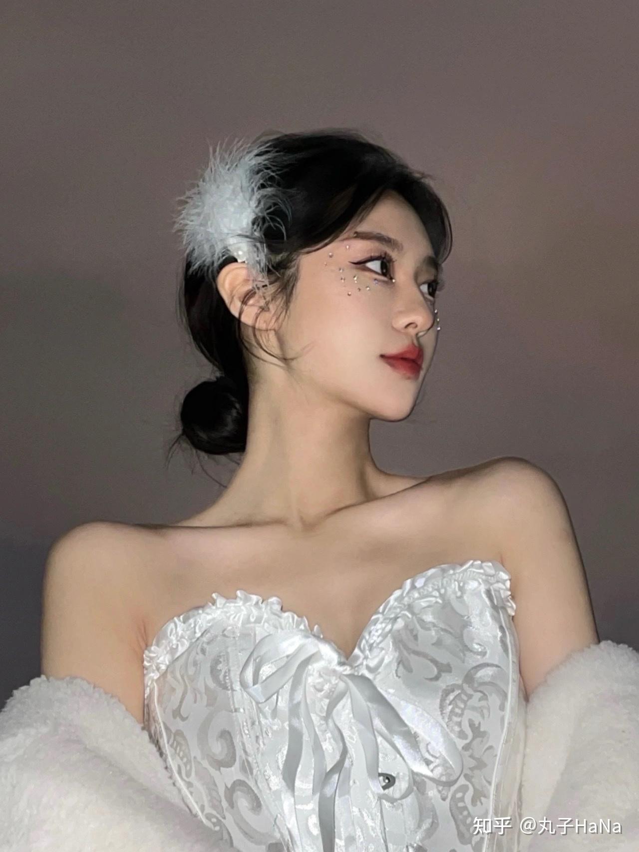 创意妆06冬日里的白天鹅