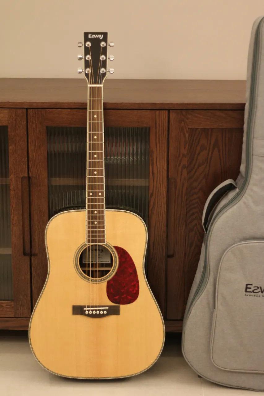 吉他开箱测评传说中的小众宝藏品牌ezwayd20到底值不值得购入