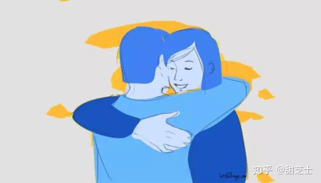 拥抱的姿势来看恋人间的亲密度