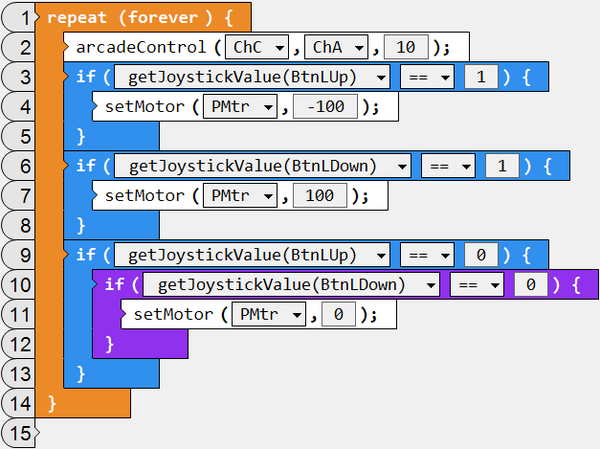 【RobotC编程】VEX IQ机器人“底盘车”遥控程序怎么写? - 知乎