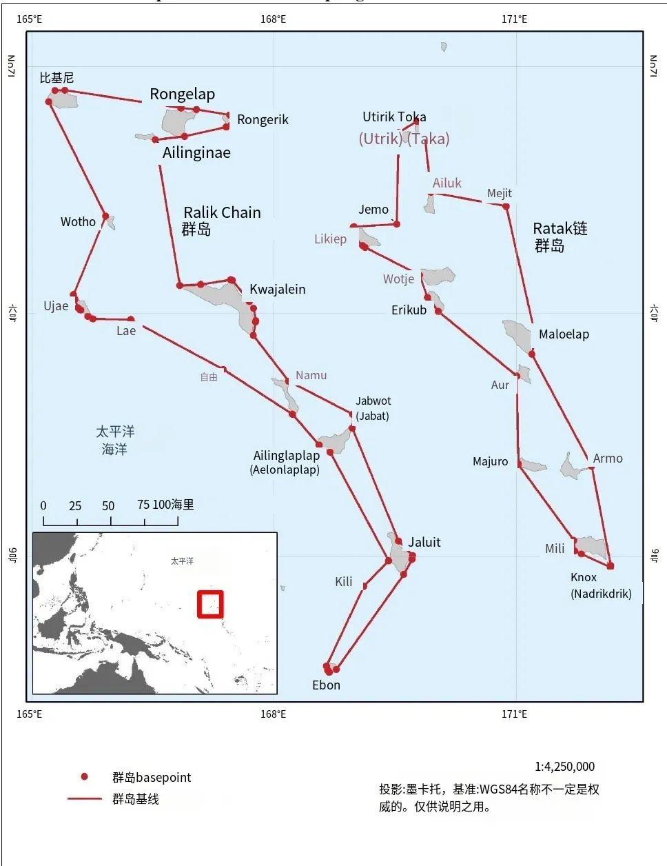 马绍尔群岛海洋主张和边界（LIS145） - 知乎