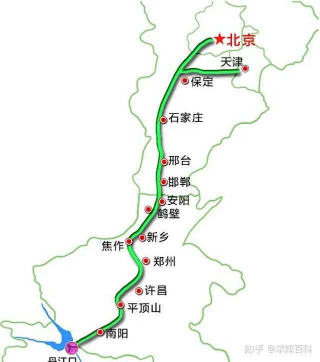 南水北调许昌段线路图图片