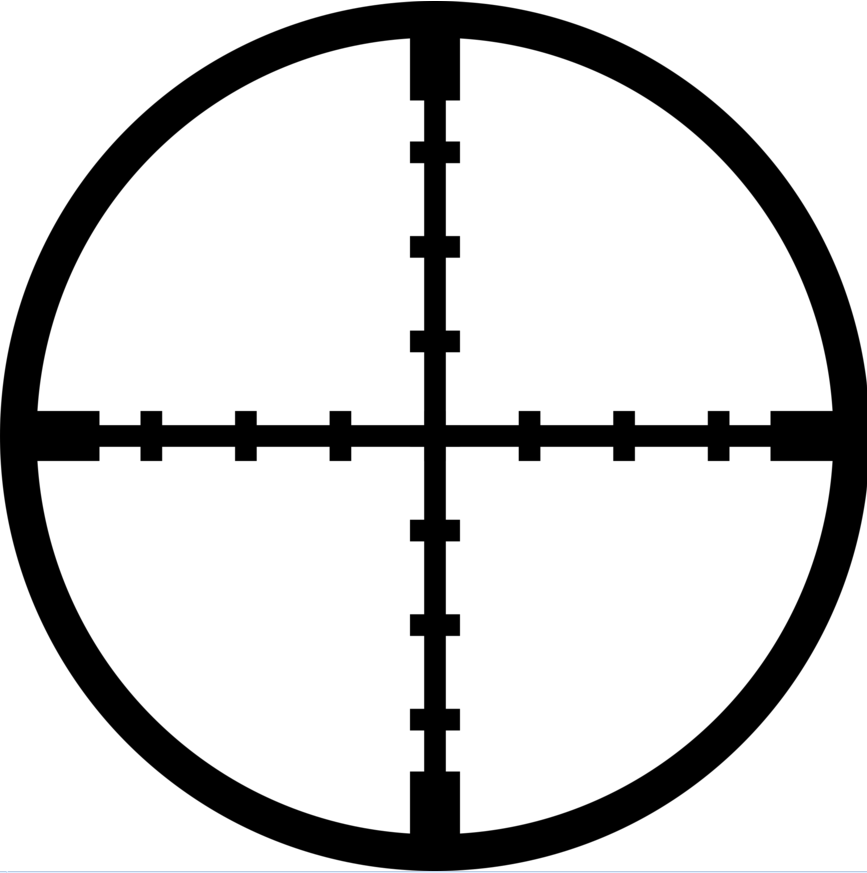 cross hairs 十字准线