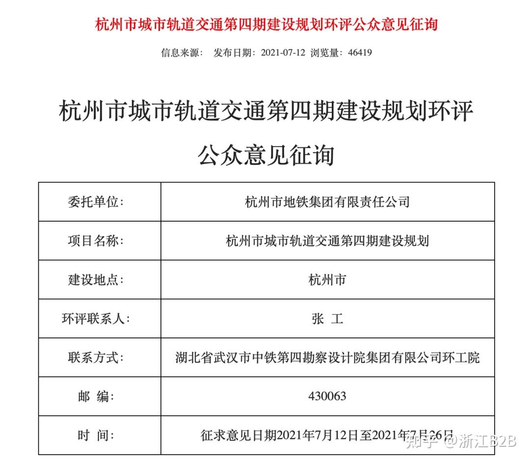 杭州地鐵四期又公示少約55公里崇賢地鐵被砍