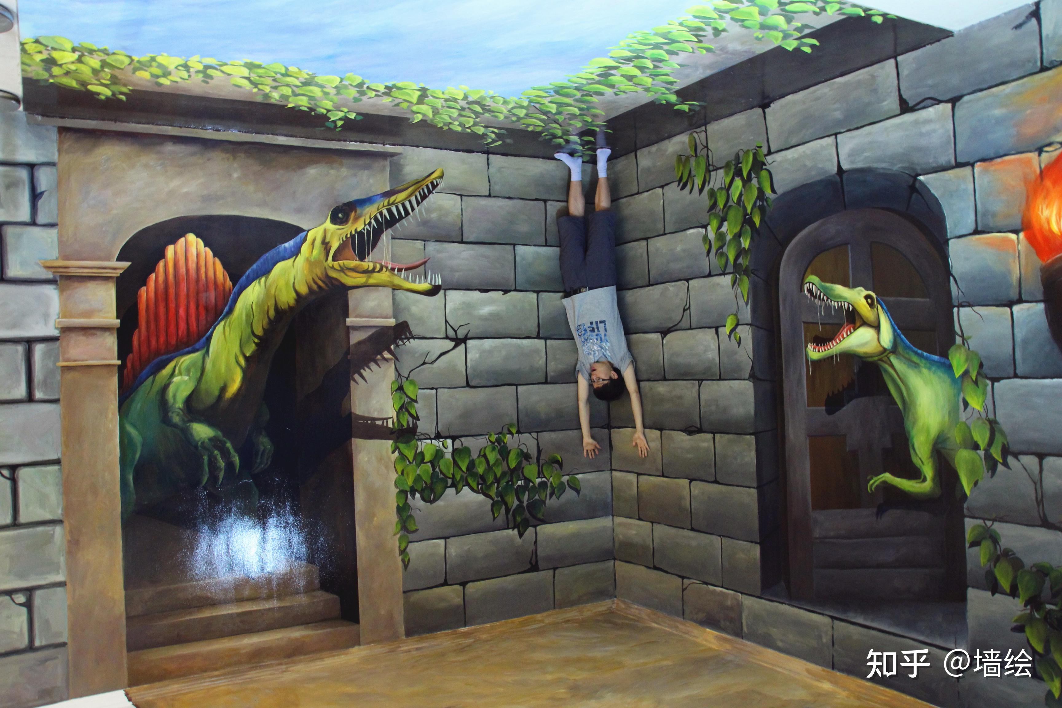 北京明清宫3d艺术馆3d立体画