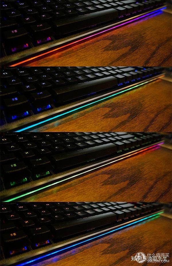 全是灯的机械键盘达尔优dareuek925暗夜流光108键幻彩键盘