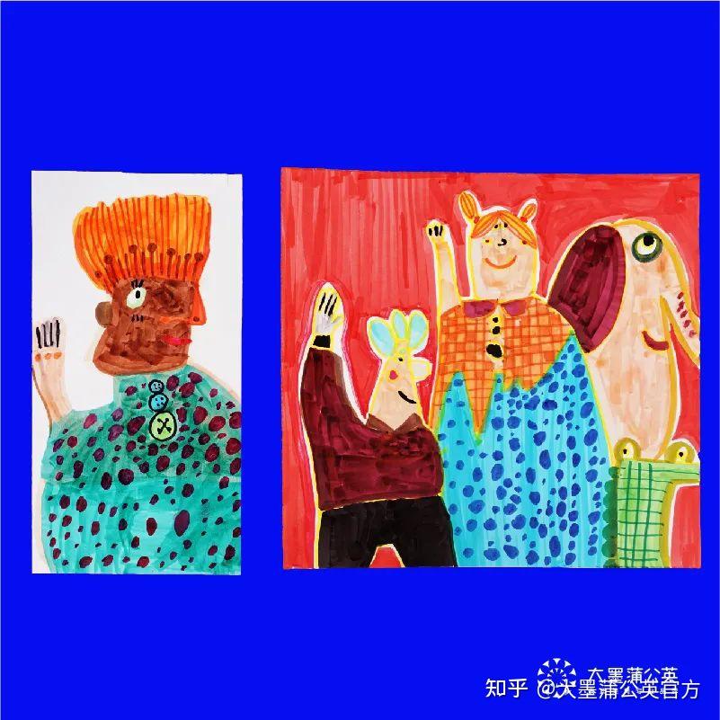 少儿美术课题分享janaglatt的儿童世界