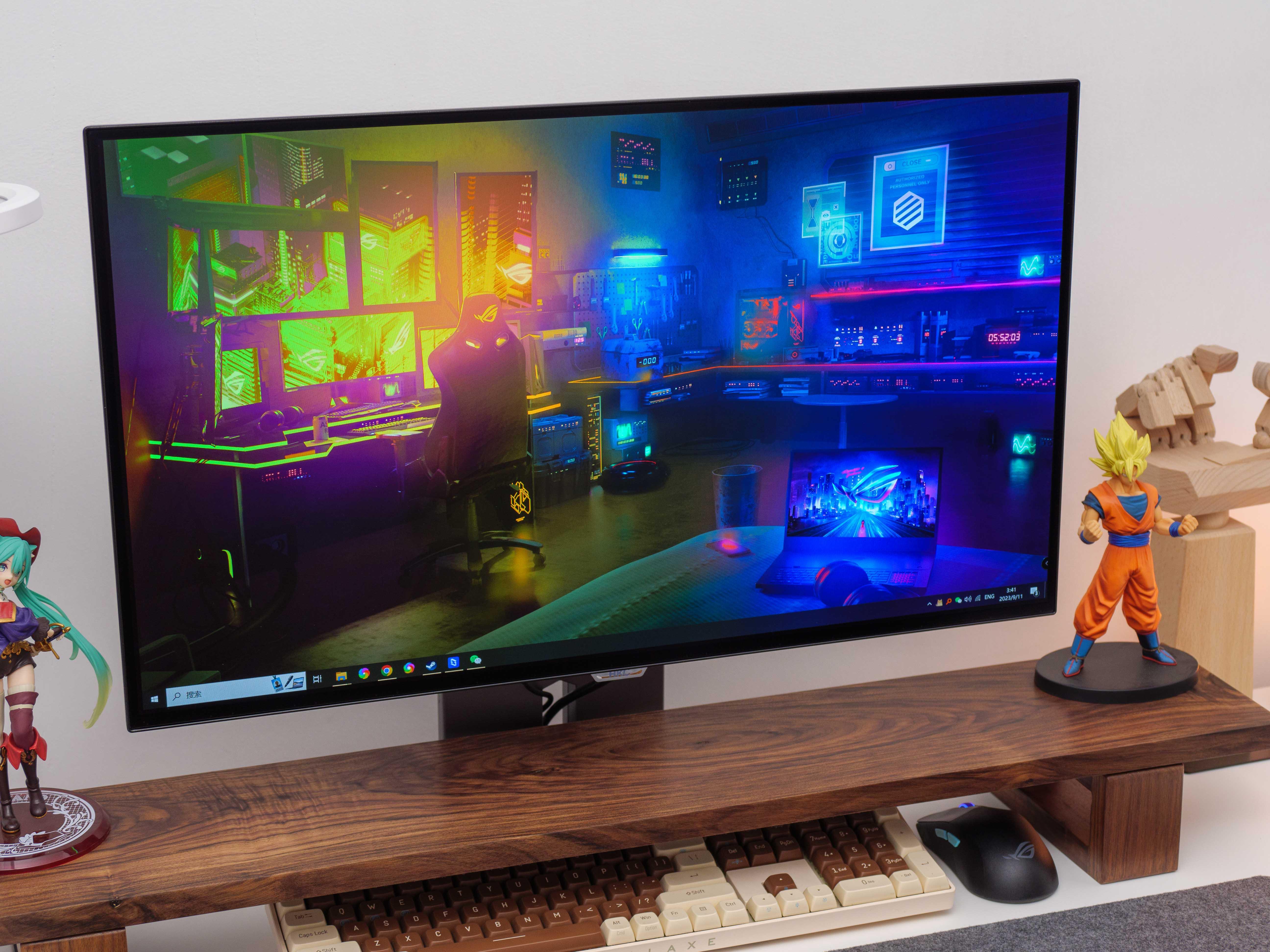 聚值电竞玩家的国民oled机皇hkcog27qk显示器上手评测