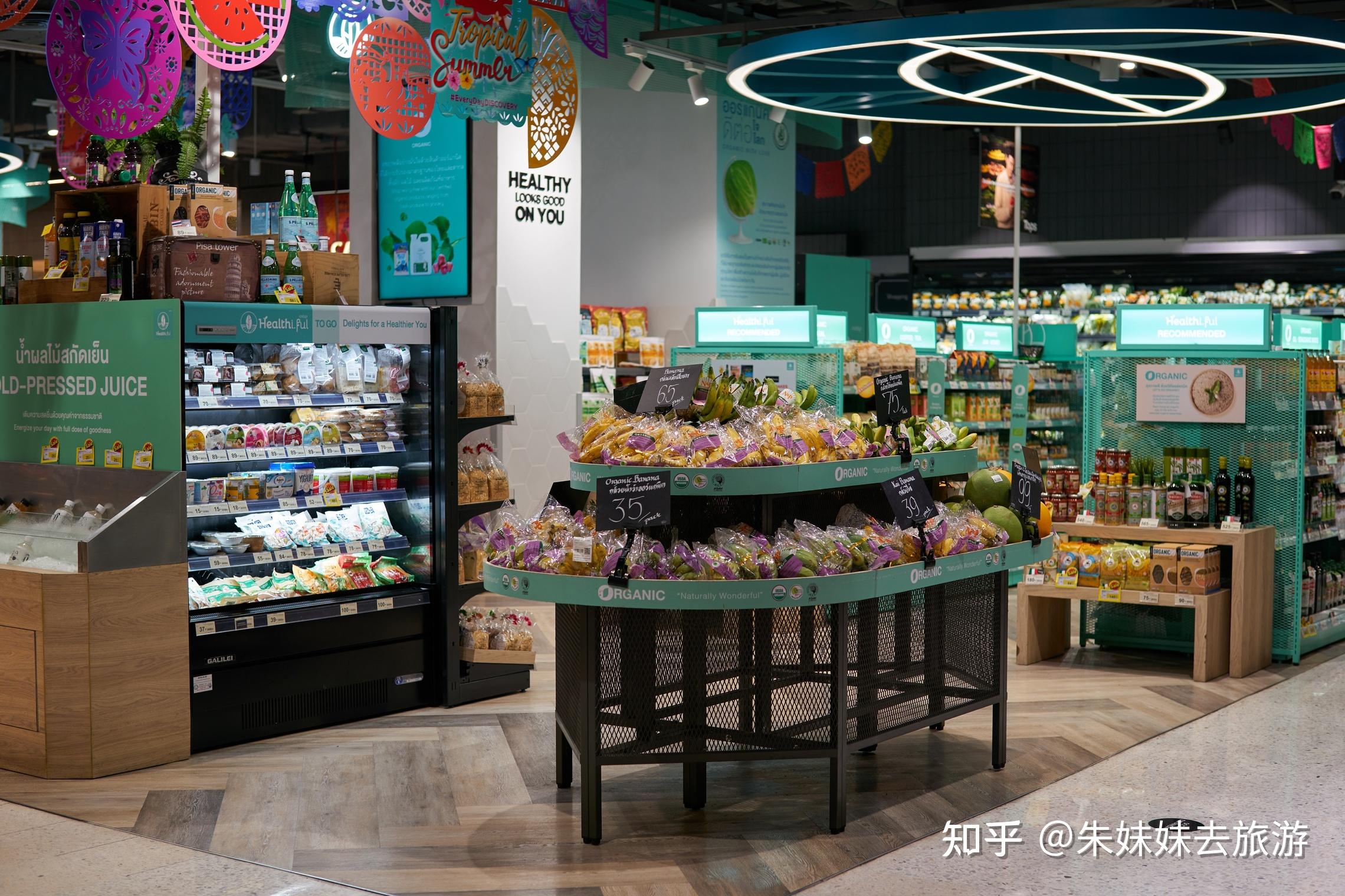 泰国2023全新打卡centralworld的tops超市超多精彩纪念品值得去看