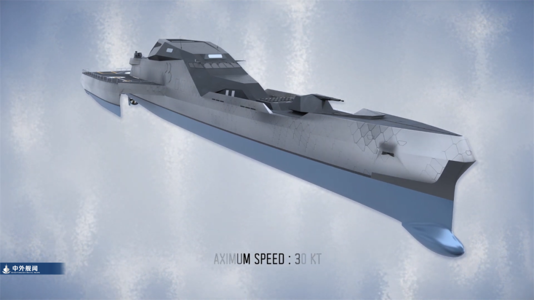 法国海军集团推出蓝鲨新概念护卫舰设计
