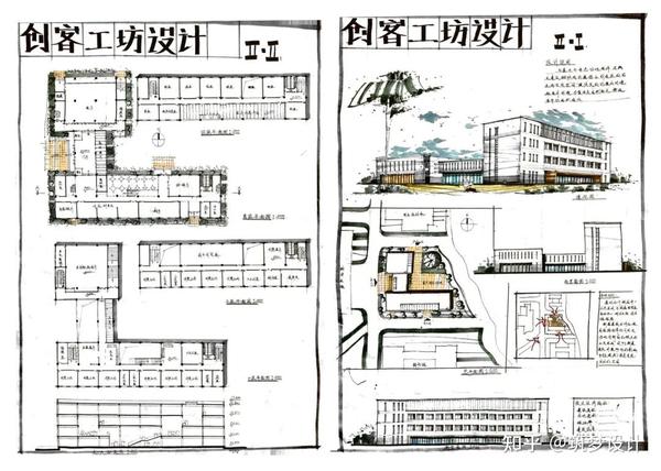 类型建筑快题专题攻克之创客工坊&艺术家工作室 - 知乎