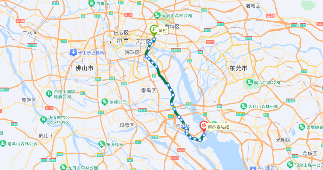 广州地铁4号线路站图图片