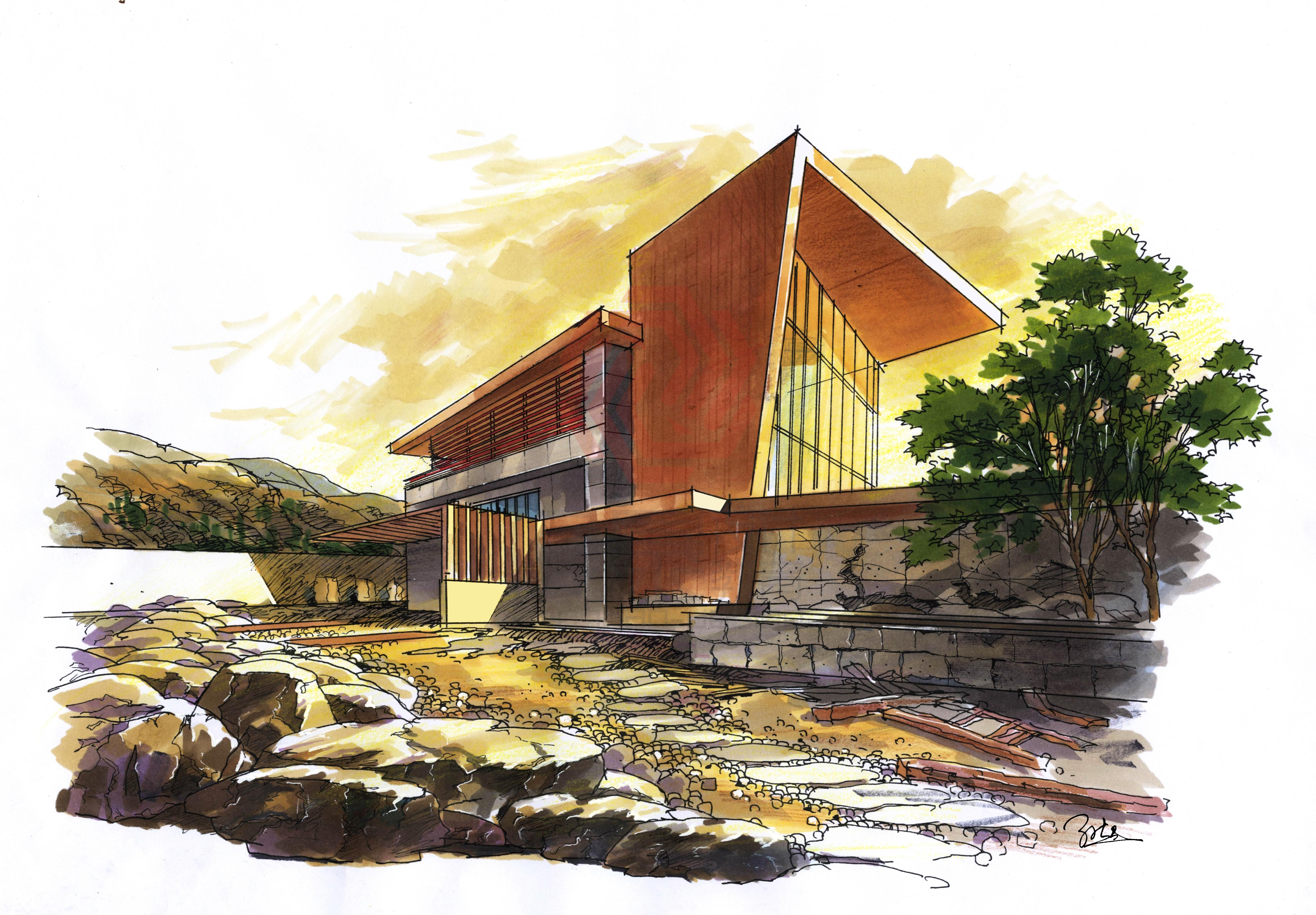 建筑学手绘功底不好暑假是报手绘班呢还是考研快题班比较合适