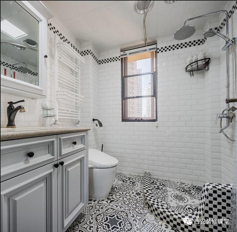 卫生间用花砖 怎么铺贴 知乎