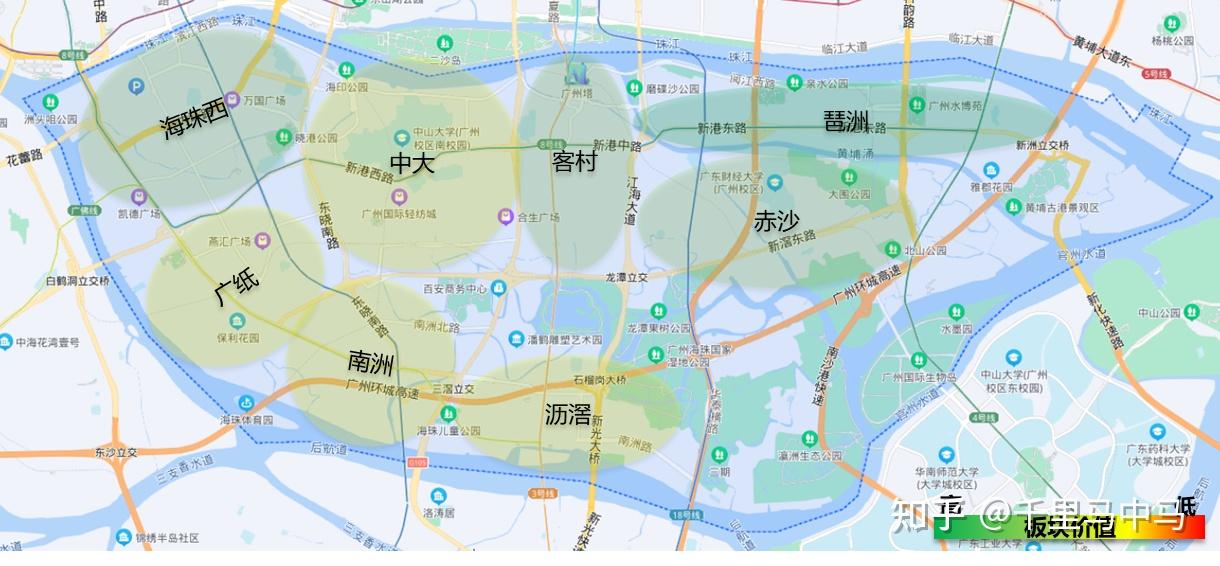 广州珠村地图图片