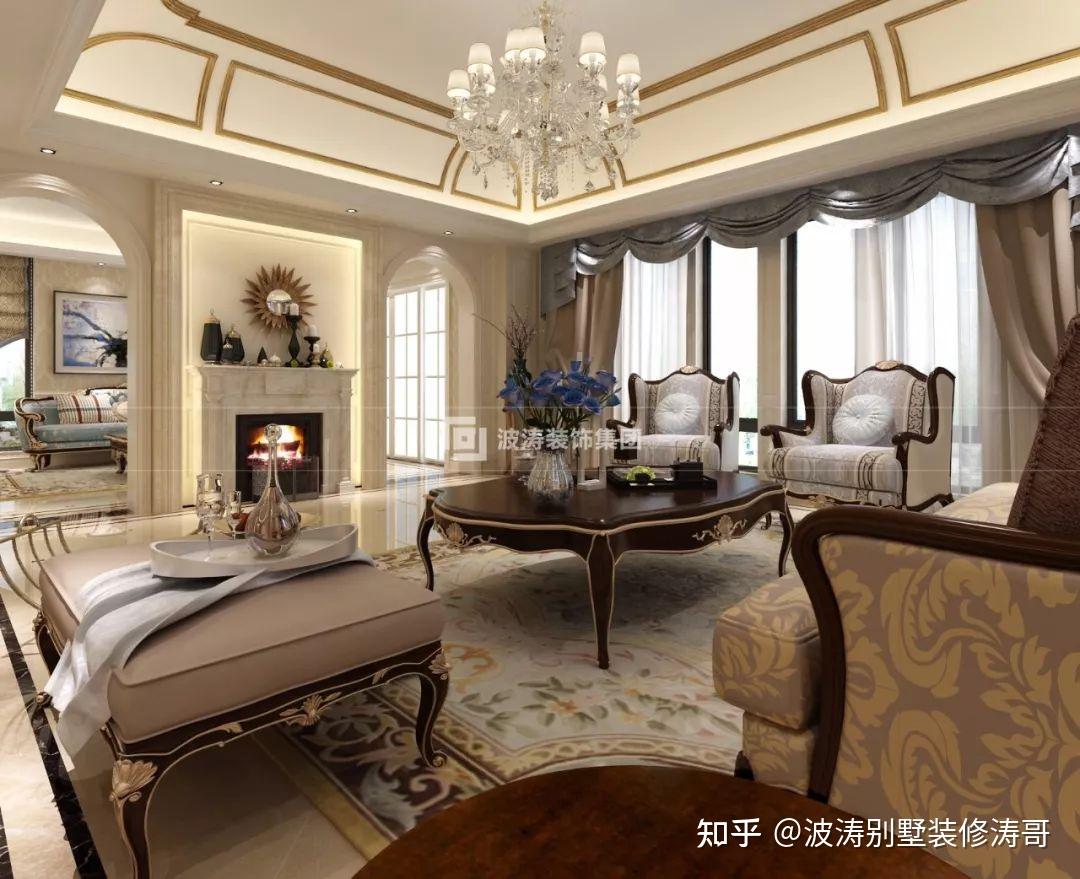 别墅设计┃650㎡法式风,来一场浪漫而温暖的邂逅 - 知乎