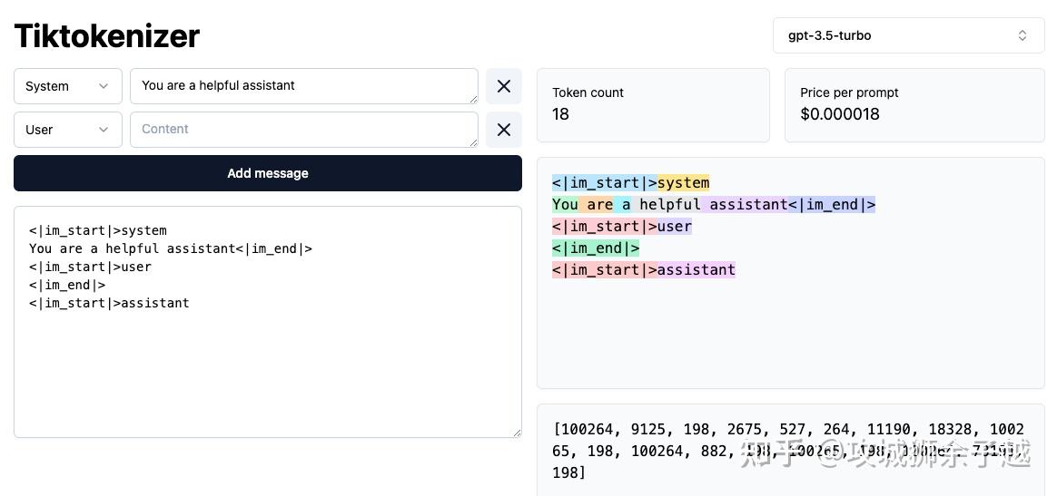 Openai chatgpt token 