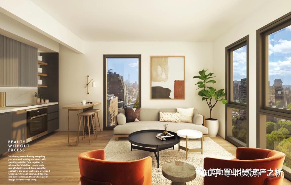 曼哈顿租金首破5000美元奢华公寓300w30仅99万起