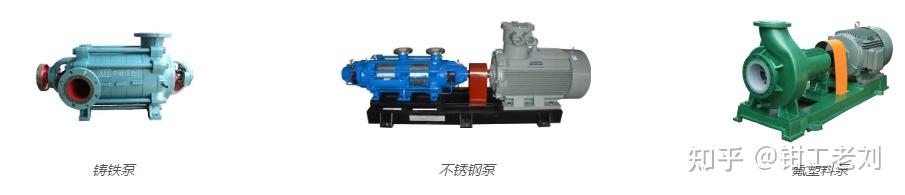 水泵的类型、水泵的型号与参数 - 知乎