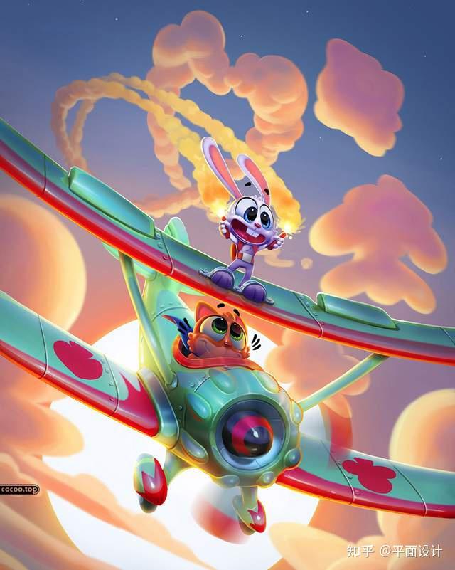 创意插画设计欣赏给画面想象的空间