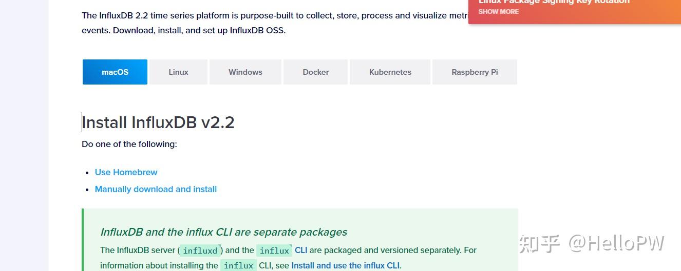 Influxdb 