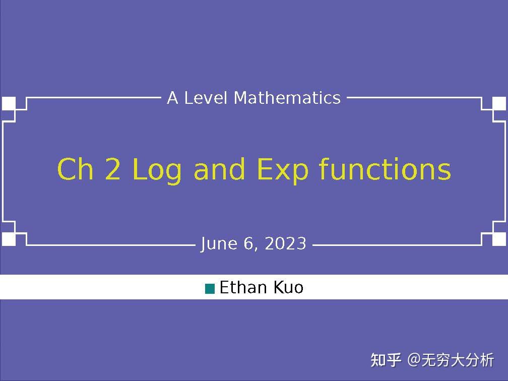 Laws of Logarithm - 知乎