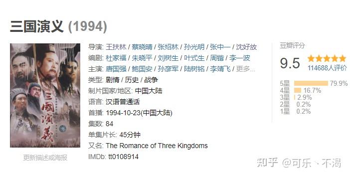 给过去30年"最好的历史剧"排个名,康熙王朝垫底,大明王朝第二