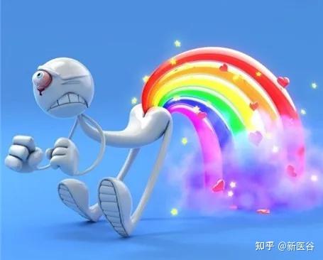 彩虹屁挂在嘴边谷谷给你解析有彩虹色的屁吗