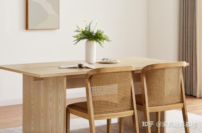 家具摄影电商拍摄餐桌场景拍摄图