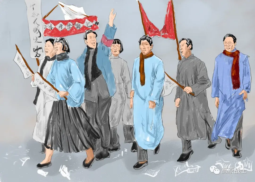 1935年12月17日——瓦窑堡会议⑥中共中央在陕西安定县瓦窑堡召开了