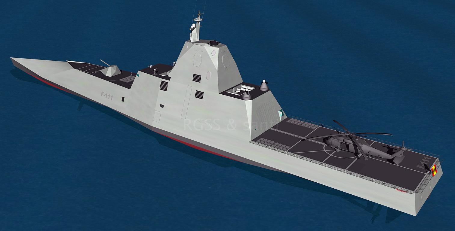 未来海上斗牛士西班牙海军新一代f110型护卫舰
