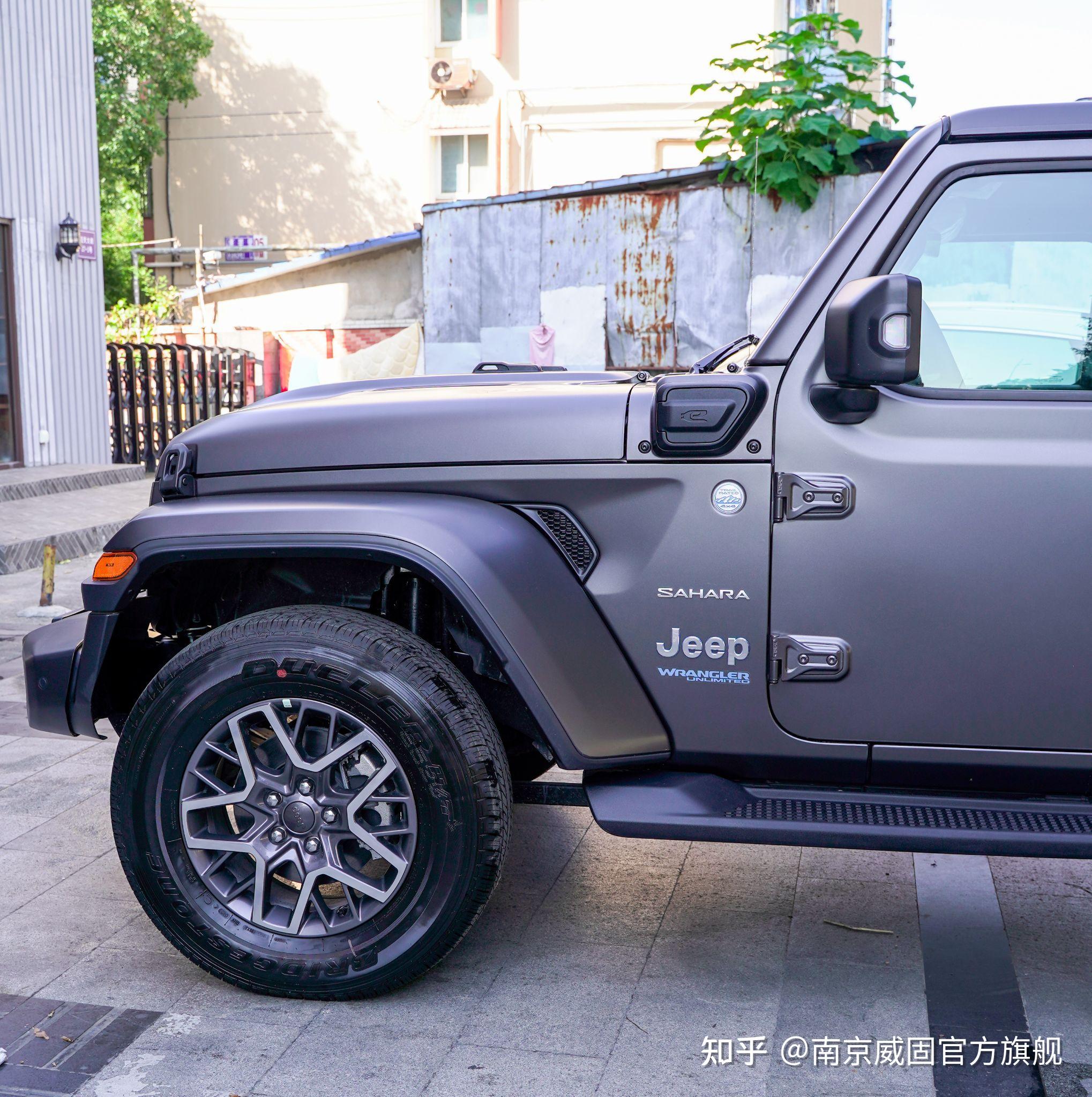 牧马人装贴哑光隐形车衣