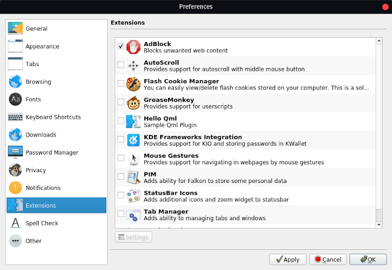 应用推荐：来自 KDE 的 Falkon 开源 Web 浏览器 - 知乎