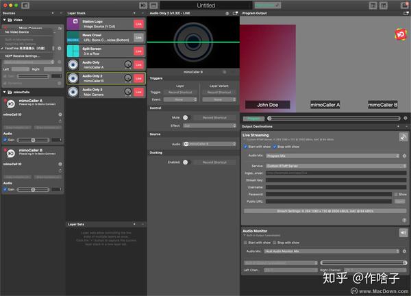 MimoLive——视频直播制作软件 - 知乎