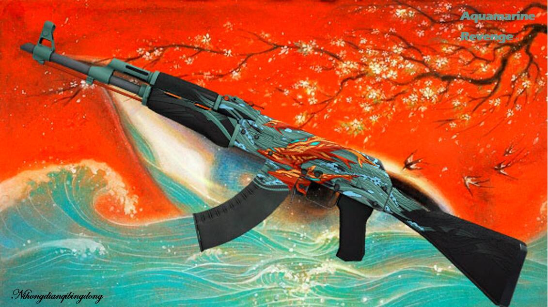 Csgo丨ak 47深海复仇 Aquamarine Revenge 知乎
