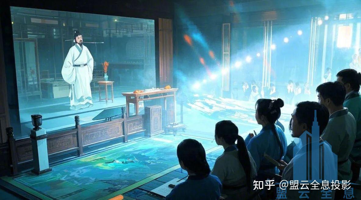 纱幕投影:为舞台注入多维纵深,开启一场颠覆想象的沉浸式之旅 - 知乎