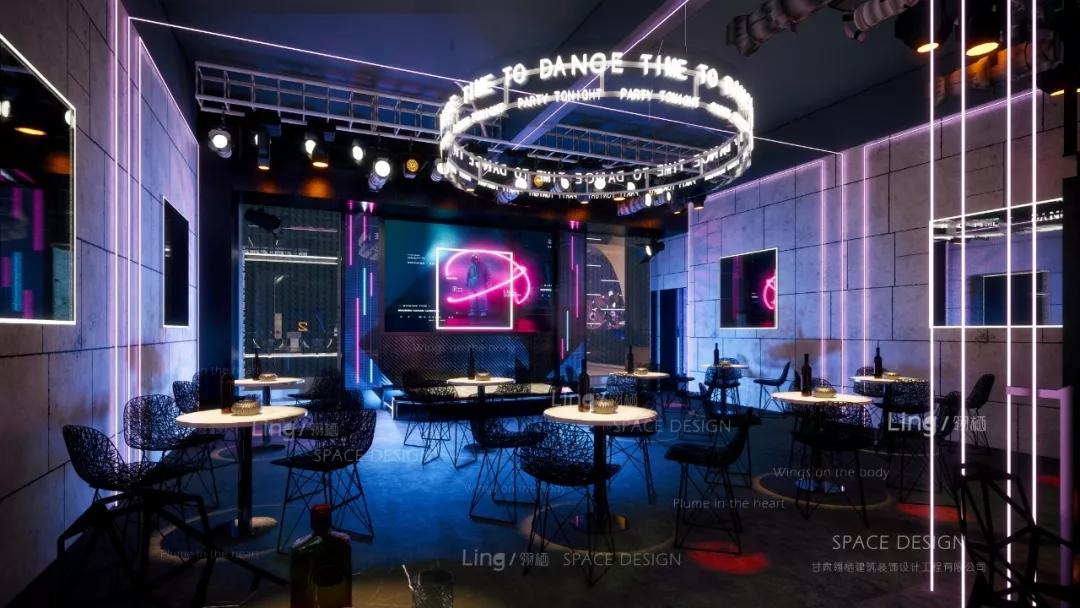 兰州innsmusicbar酒吧设计翎栖设计