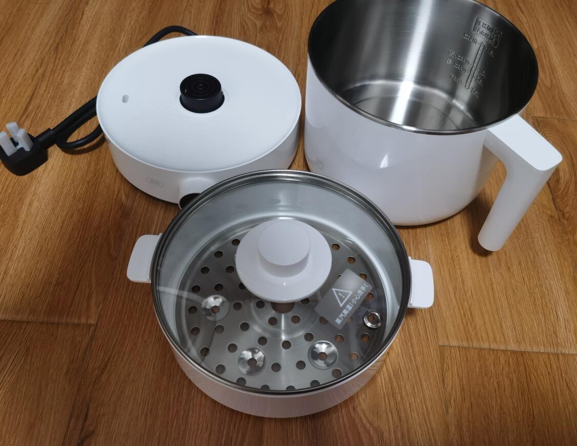 蒸煮涮煲样样行小米多功能蒸煮锅我看行